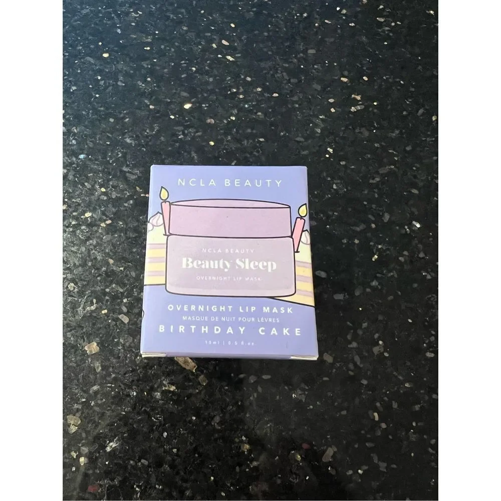 New NCLA Beauty Beauty Sleep Overnight Lip Mask Birthday Cake - 15 ml